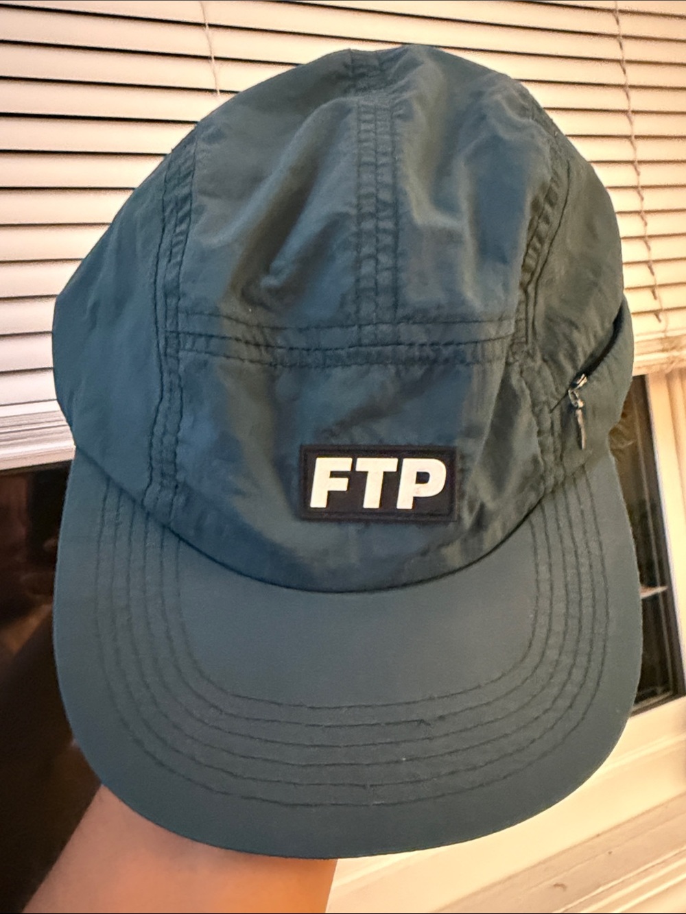 FTP Teal Blue Nylon  Cap